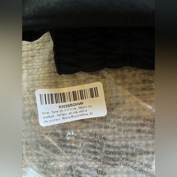Nike Men’s Dri-Fit Basketball Shorts Size 2XL, & M Color Black NWT - Picture 7 of 9